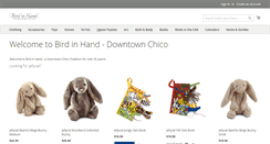 Desktop Screenshot of birdinhand.com