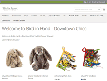 Tablet Screenshot of birdinhand.com